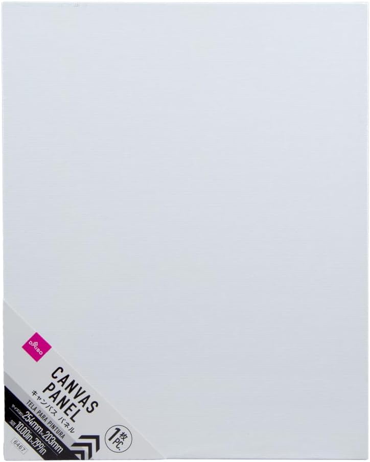 Daiso لوحة قماش دايسو - قطعة واحدة بيضاء - Image 1